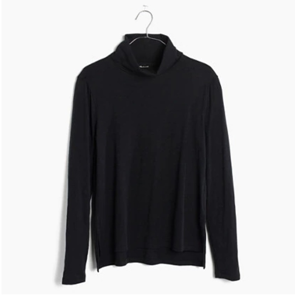 madewell whisper cotton turtleneck